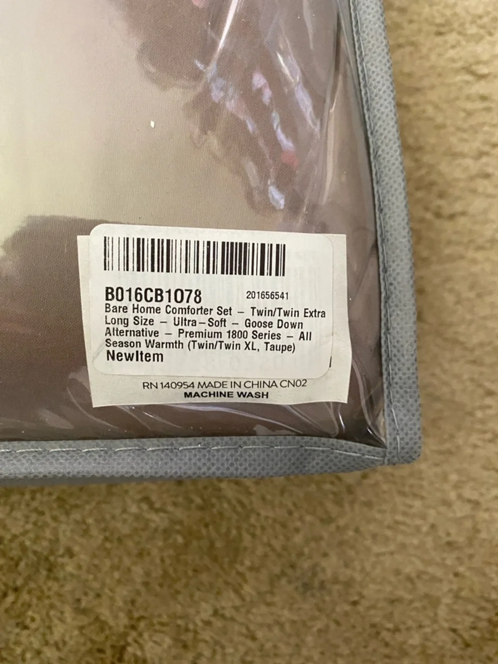 Twin/Twin XL Comforter Set in Mauve